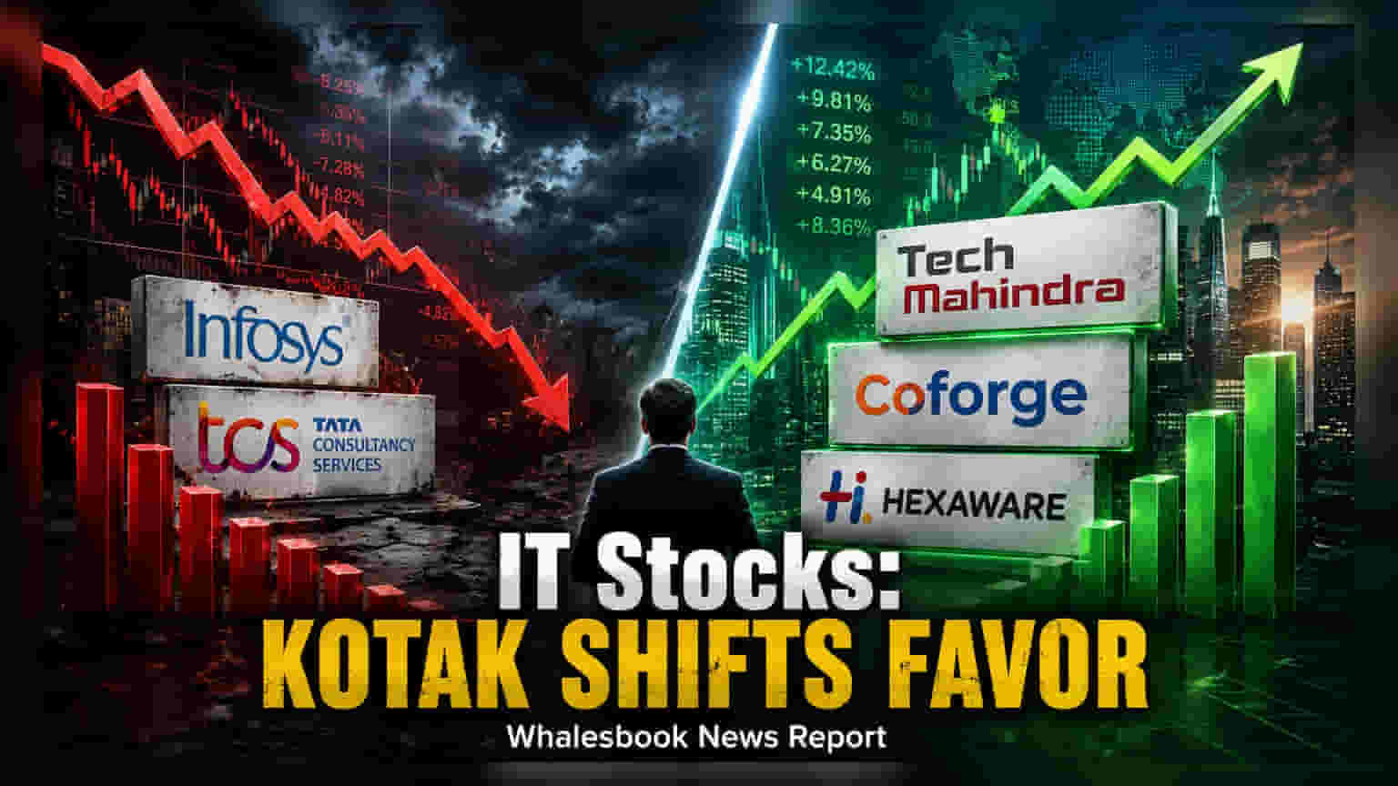 Kotak Downgrades Infosys, TCS; Shifts Preference to Challenger IT Stocks