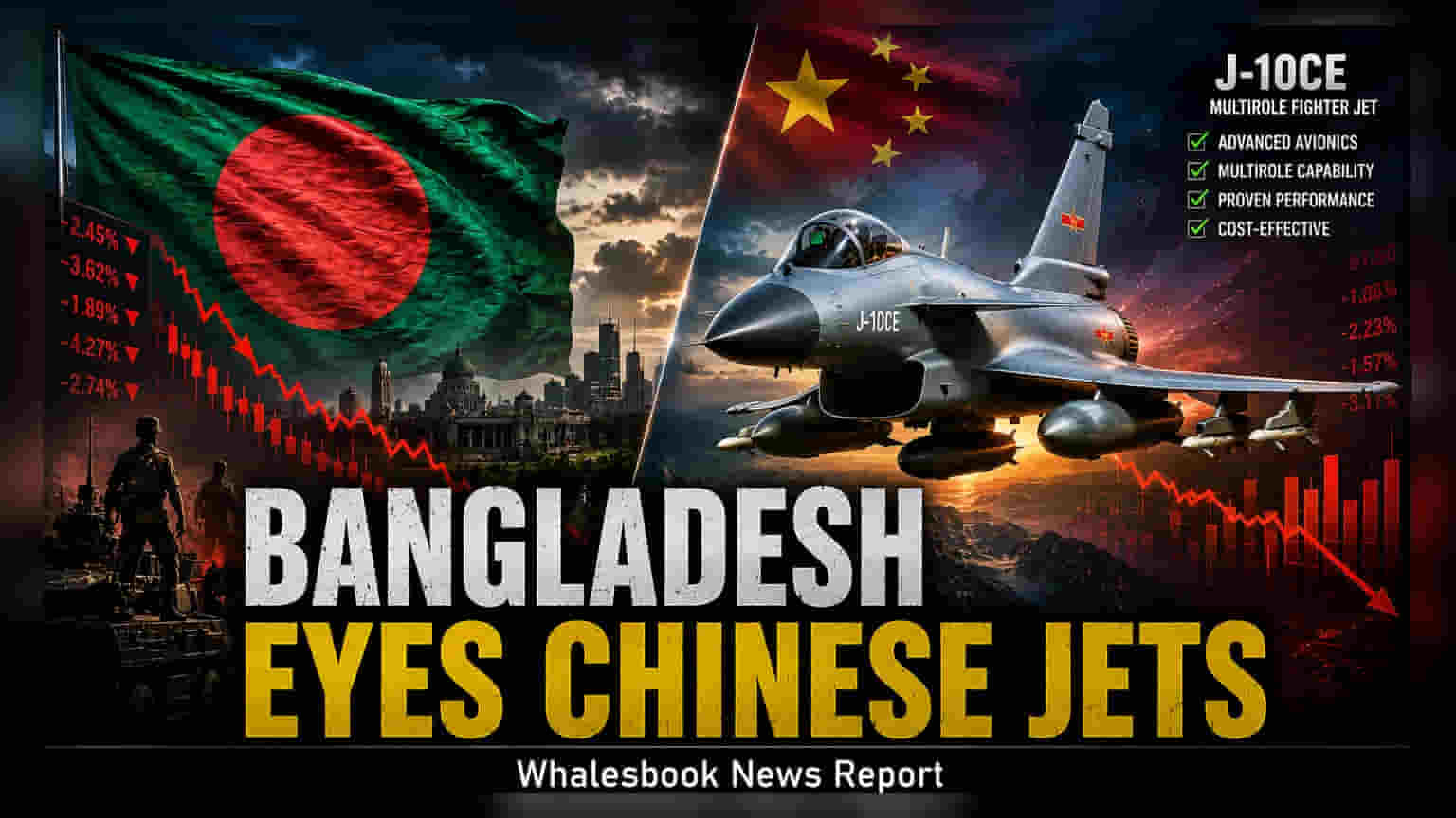 Bangladesh: சீனாவிடமிருந்து 24 போர் விமானங்களை வாங்க திட்டம்!