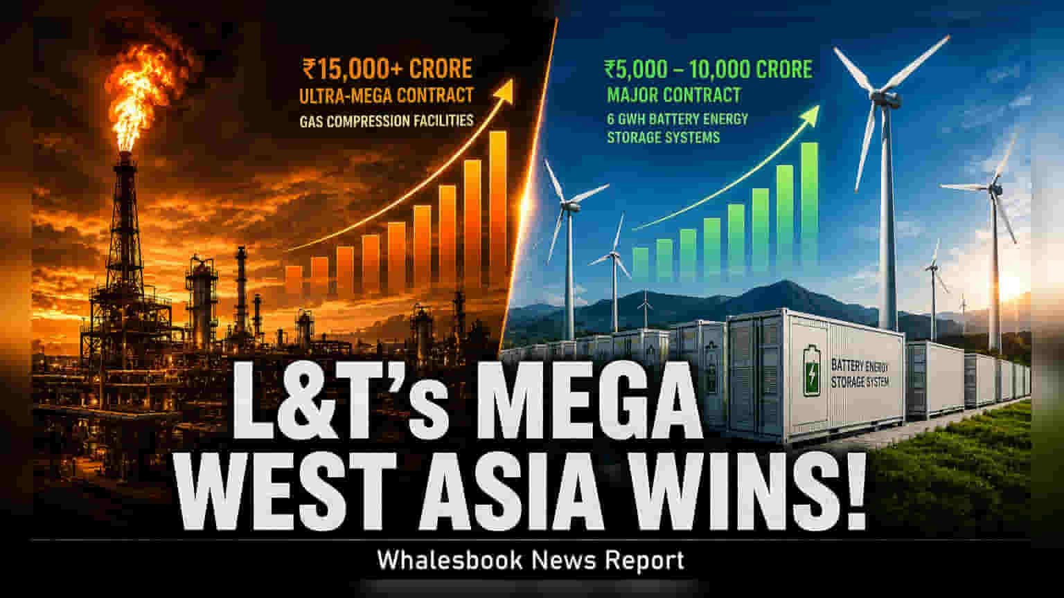 L&T ને પશ્ચિમ એશિયામાં ₹20,000 કરોડથી વધુના નવા કોન્ટ્રાક્ટ મળ્યા