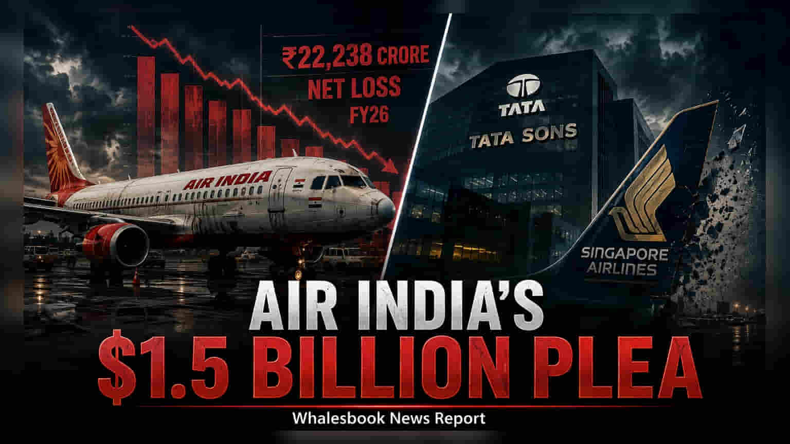 Air India Share Price: Tata Sons અને Singapore Airlines પાસેથી ₹12,500 કરોડ માંગશે એર ઈન્ડિયા, જાણો કારણ