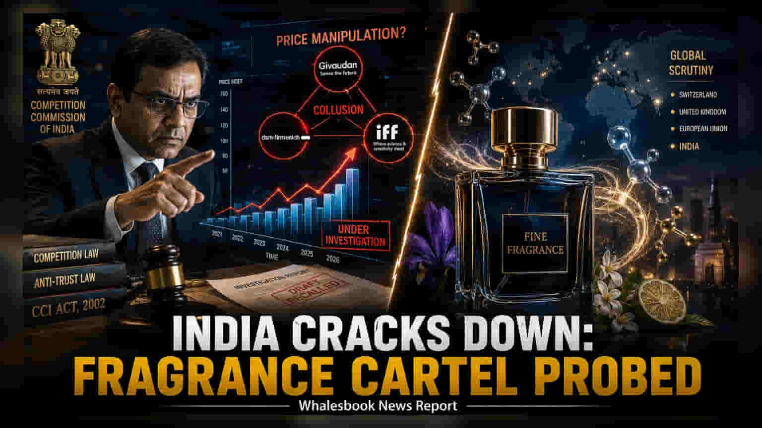 CCI Probes Givaudan, DSM-Firmenich, and IFF Over Fragrance Price Fixing