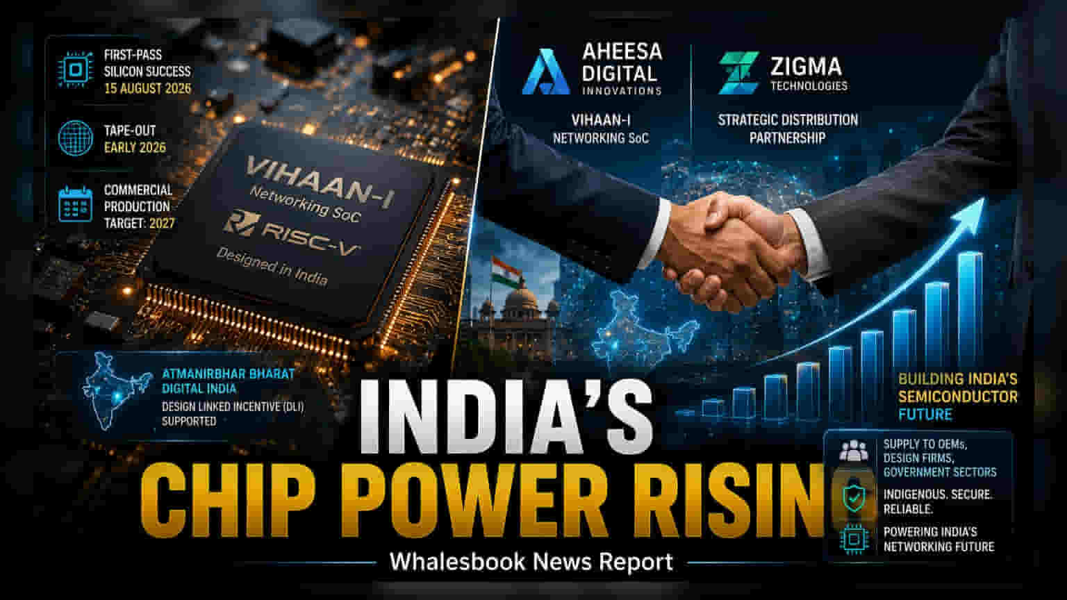 Aheesa Digital Innovations ਅਤੇ Zigma ਦੀ ਸਾਂਝ: ਭਾਰਤ 'ਚ ਬਣੇ VIHAAN-I ਚਿੱਪ ਨਾਲ ਆਤਮ-ਨਿਰਭਰਤਾ ਦਾ ਨਵਾਂ ਦੌਰ