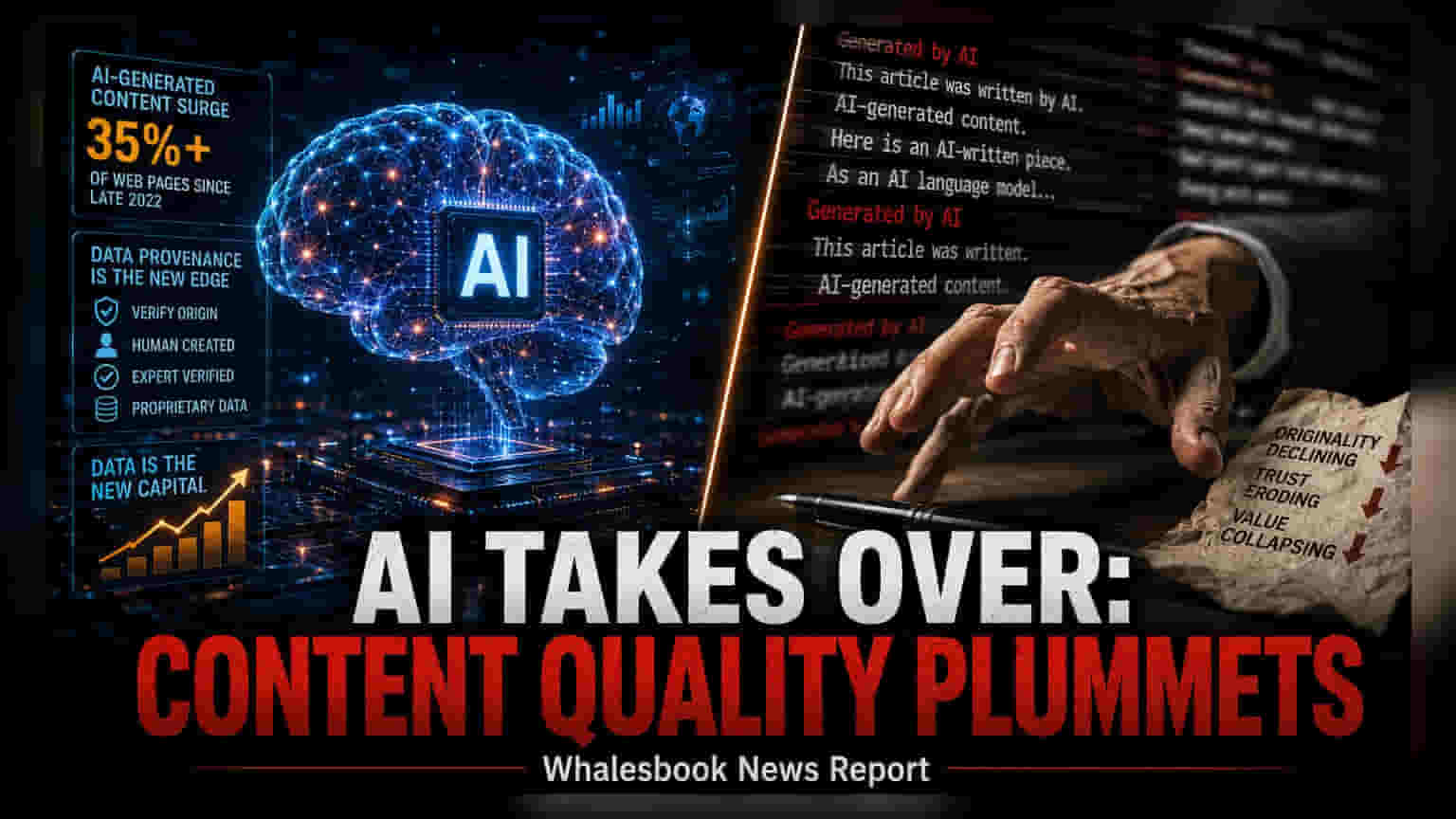 AI-Generated Content Flood Shifts Investor Focus Toward Proprietary Data