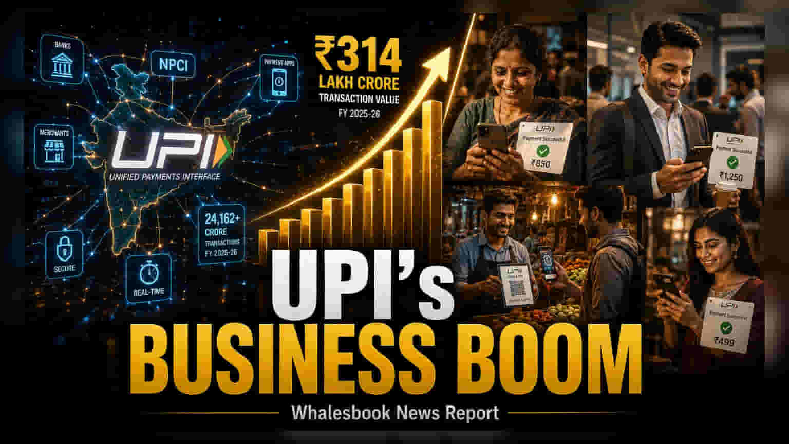 UPI आता बनले डिजिटल व्यवसायाचे इंजिन! सरकार विचारात आहे MDR चे नवीन नियम