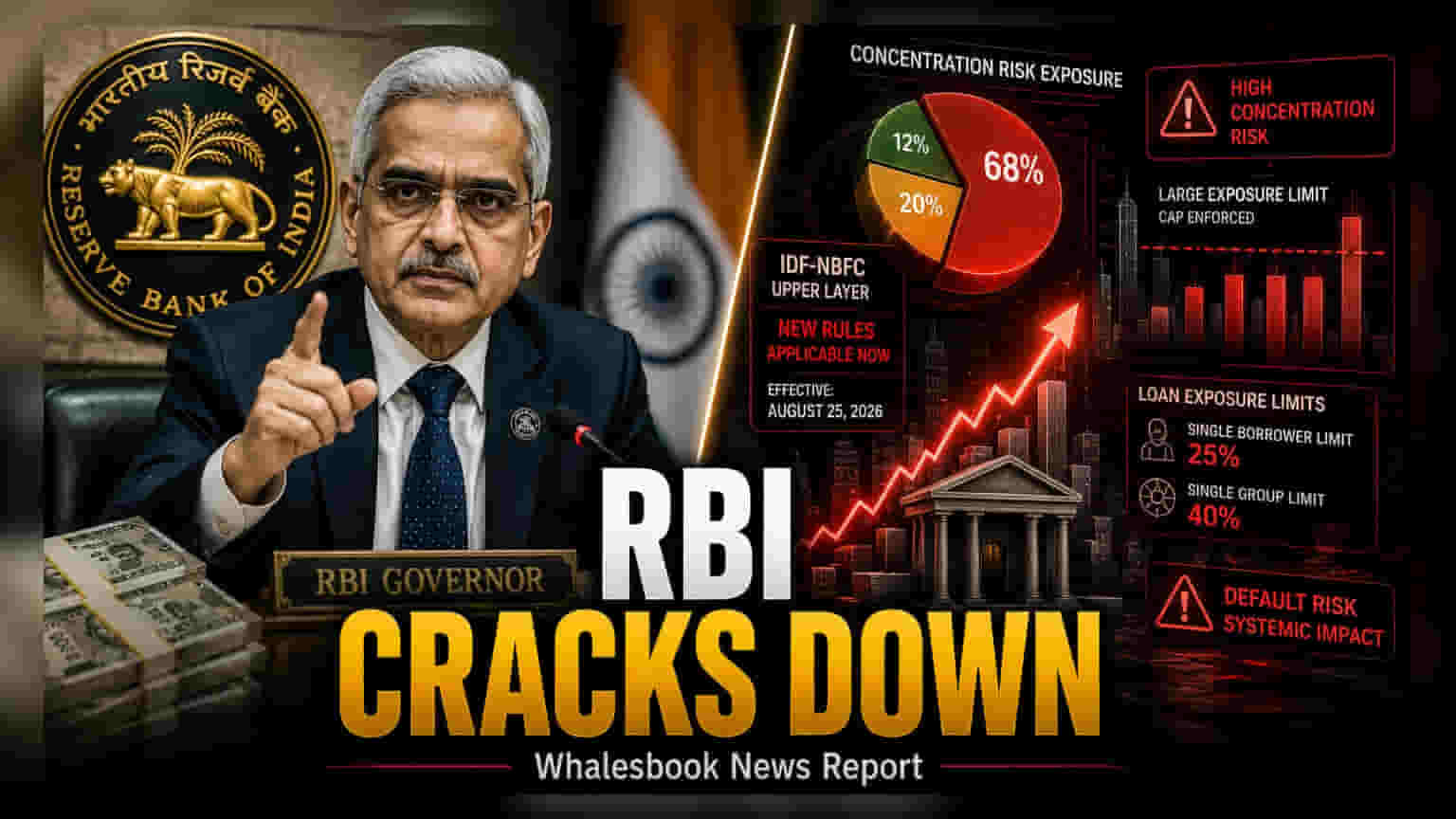 RBI चे नवीन नियम: IDF-NBFCs साठी एक्सपोजर लिमिट्सवर कडक निर्बंध