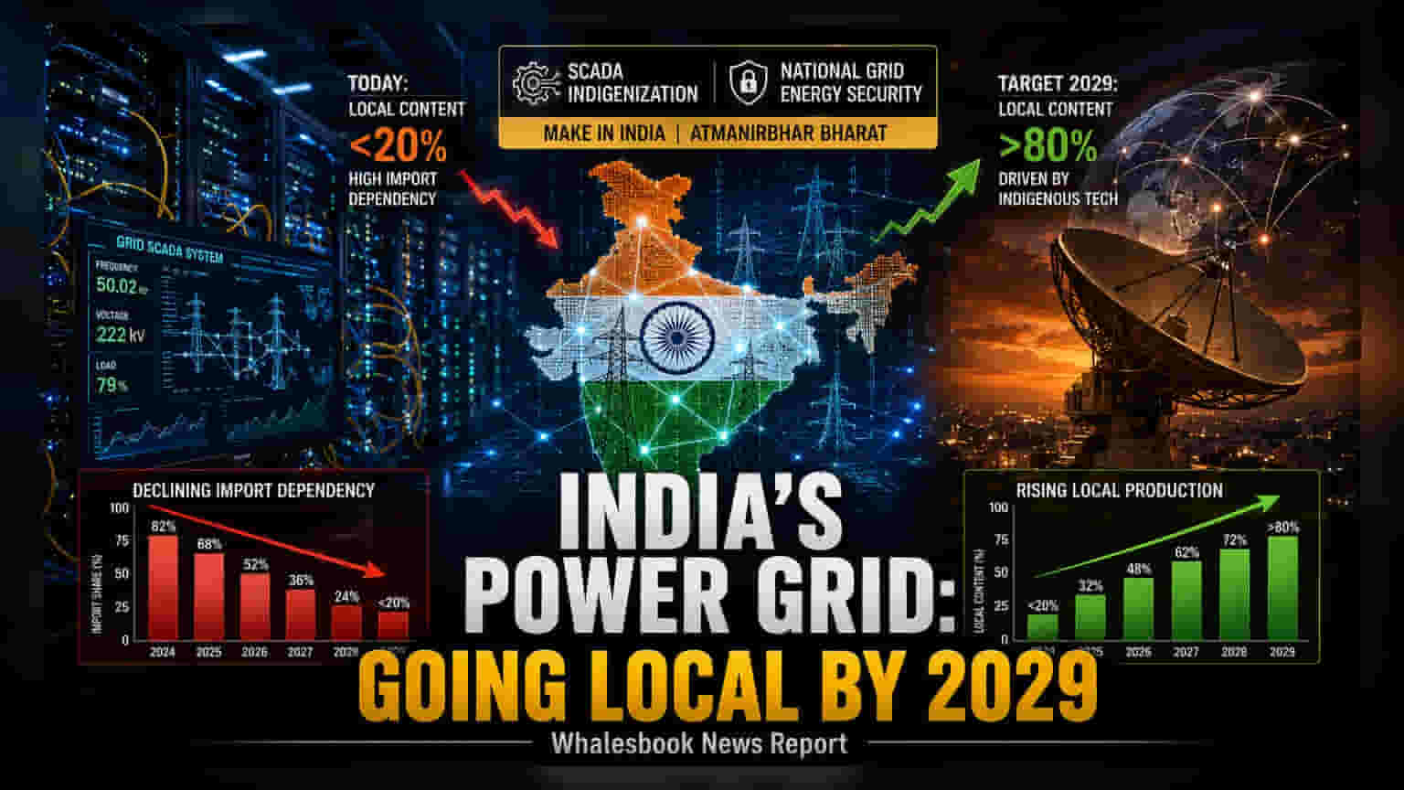 भारताचा मोठा निर्णय: 2029 पर्यंत वीज ग्रीडचे तंत्रज्ञान होणार स्वदेशी!