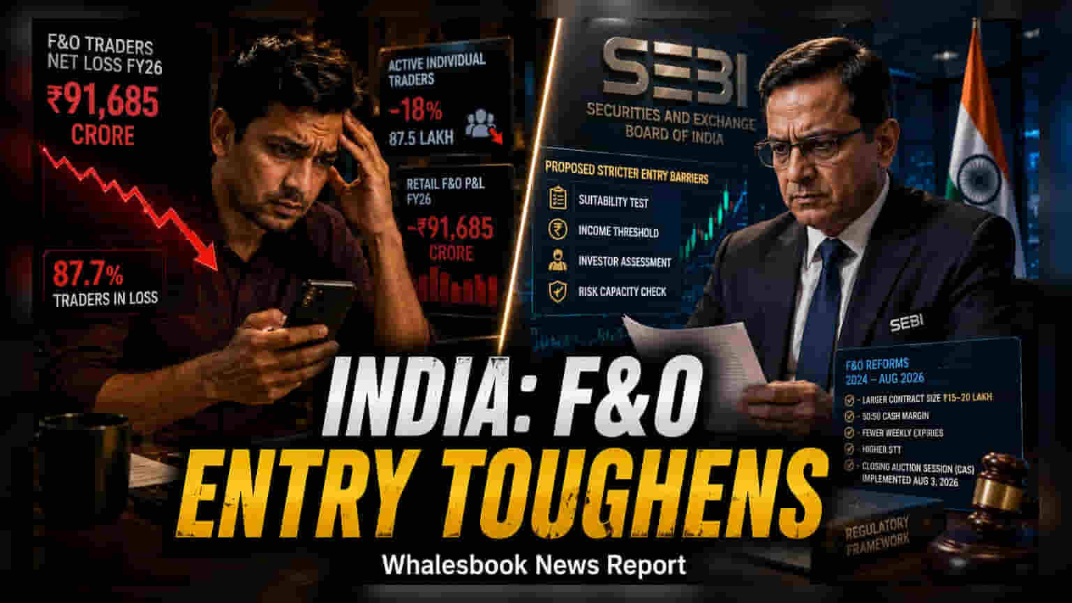 SEBI चे F&O ट्रेडिंगसाठी कडक नियम? 87.7% रिटेल गुंतवणूकदारांना तोटा, तज्ञांची मागणी