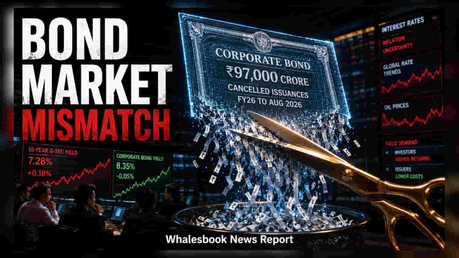 Bond Market News: भारतीय कंपन्यांचे तब्बल **₹९७,००० कोटींचे** बॉन्ड प्लॅन रद्द; नेमके काय घडले?