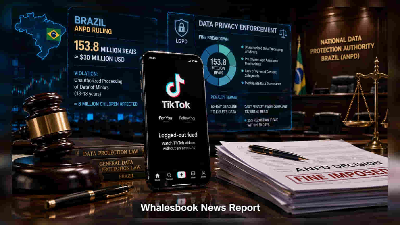 Brazil Fines ByteDance $30 Million Over Data Privacy Violations
