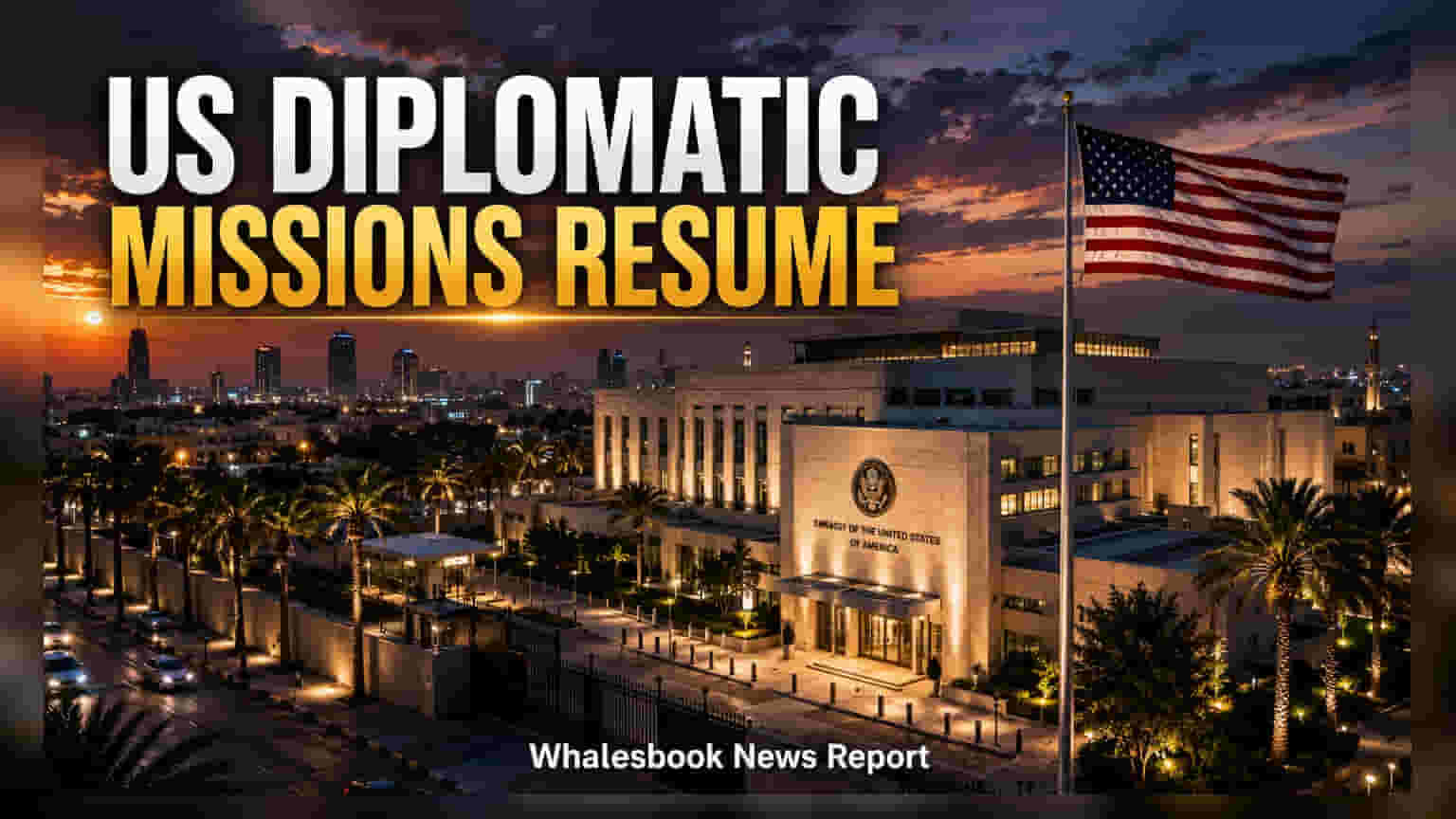 US Diplomatic Staff: मिडिल ईस्ट में तनाव कम, कच्चे तेल की कीमतों में **3%** की गिरावट