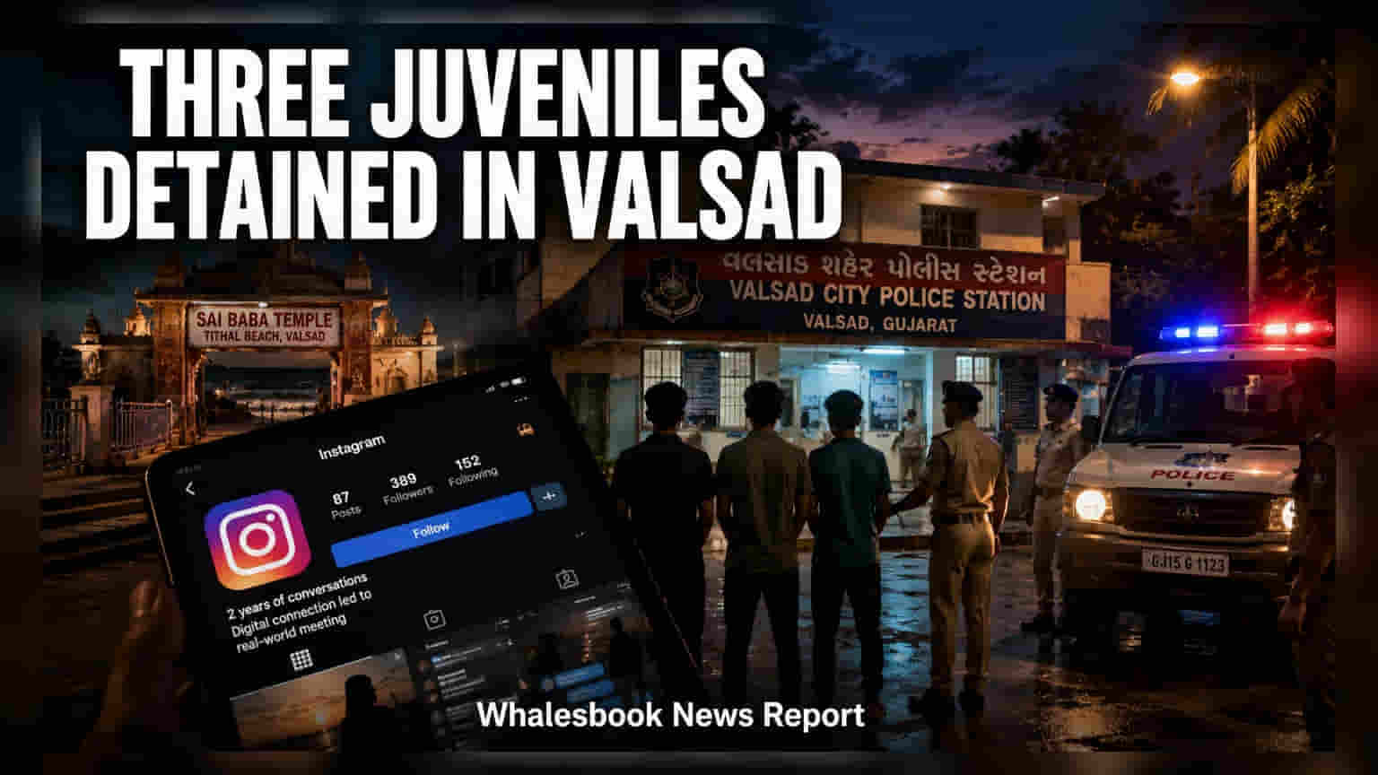 Valsad Crime: माइनर के साथ गैंगरेप का मामला, तीन नाबालिग हिरासत में
