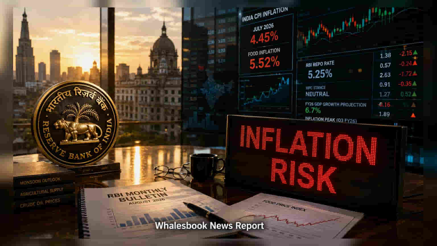 RBI హెచ్చరిక: పెరుగుతున్న ఫుడ్ ఇన్ఫ్లేషన్.. రిపో రేటు **5.25%** వద్దే స్థిరం