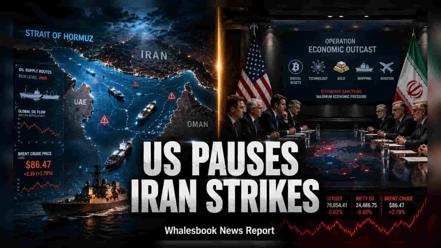 Iran-ன் மீது அமெரிக்காவின் அதிரடி 'Operation Economic Outcast' - முதலீட்டாளர்களுக்குப் புதிய சவால்