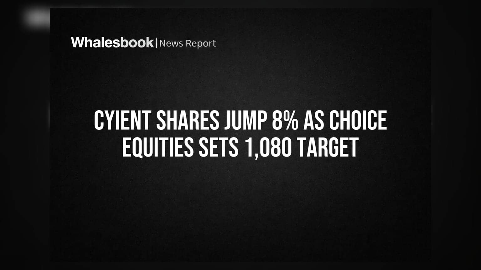 Cyient Shares Jump 8% As Choice Equities Sets 1,080 Target