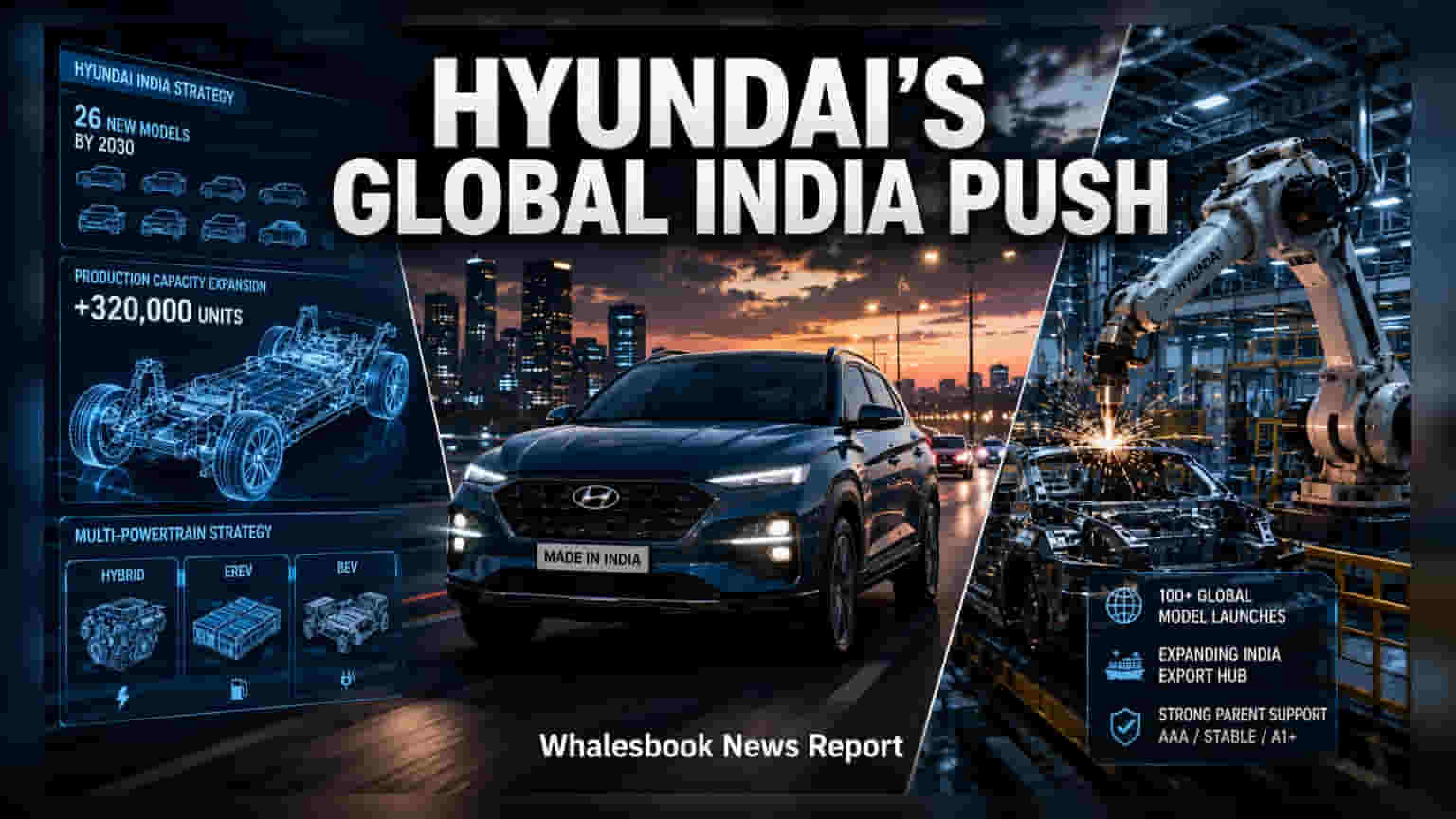 Hyundai India Targets 26 New Models Amid Profit Margin Pressure