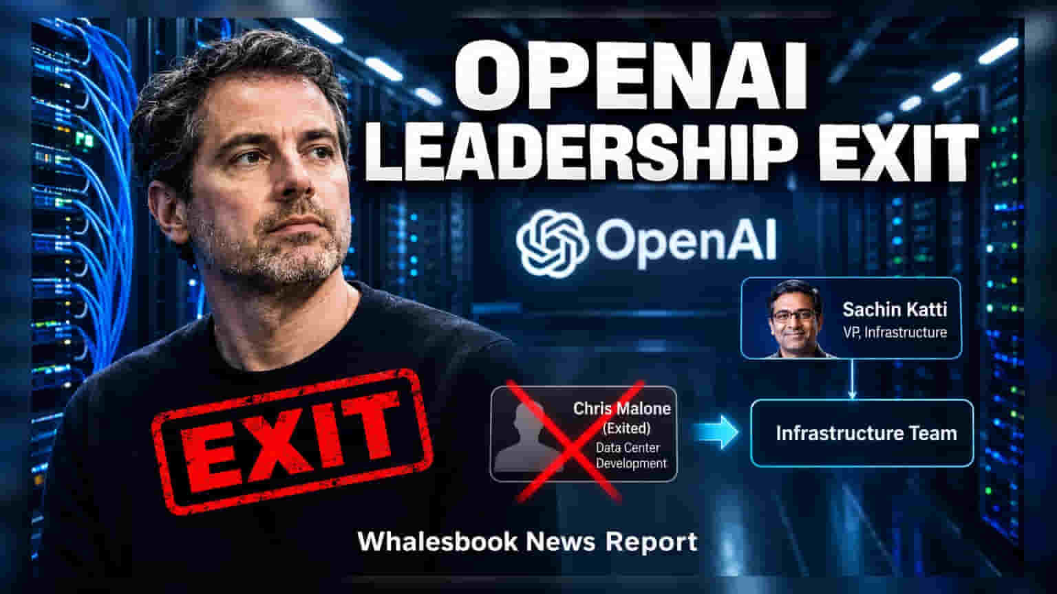 OpenAI मध्ये मोठा फेरबदल! डेटा सेंटर प्रमुख बाहेर, भाड्याने जागा घेण्याच्या रणनीतीवर भर