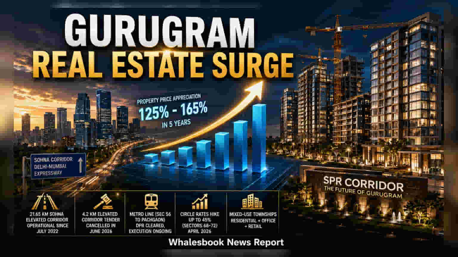 Gurugram Real Estate: SPR और Sohna में प्रॉपर्टी की कीमतों में भारी उछाल, निवेश से पहले इन बातों का रखें ध्यान
