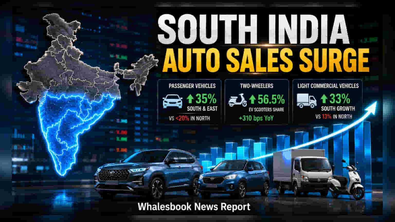 Auto Sector: दक्षिण भारत की ऑटो डिमांड ने उत्तर भारत को पछाड़ा, Q1FY27 में दिखा बड़ा अंतर