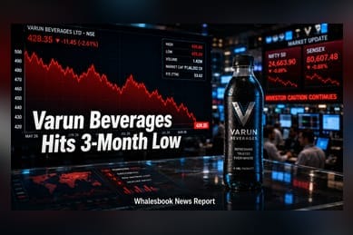 Varun Beverages Shares Drop to 3-Month Low After Alcohol Entry News