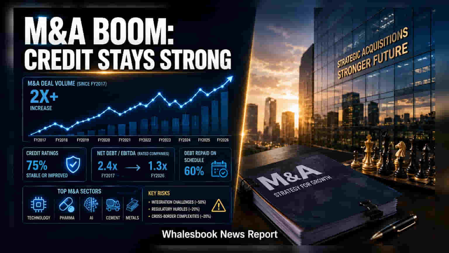 CRISIL Report: इंडिया इंक की M&A आंधी, क्या शेयरधारकों के लिए है ये सुरक्षित दांव?