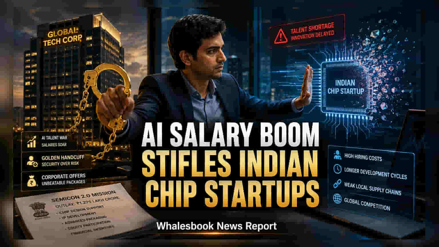 Indian Chip Startups: टैलेंट की भारी किल्लत से जूझ रहे चिप स्टार्टअप्स, क्या Semicon 2.0 दिलाएगा राहत?