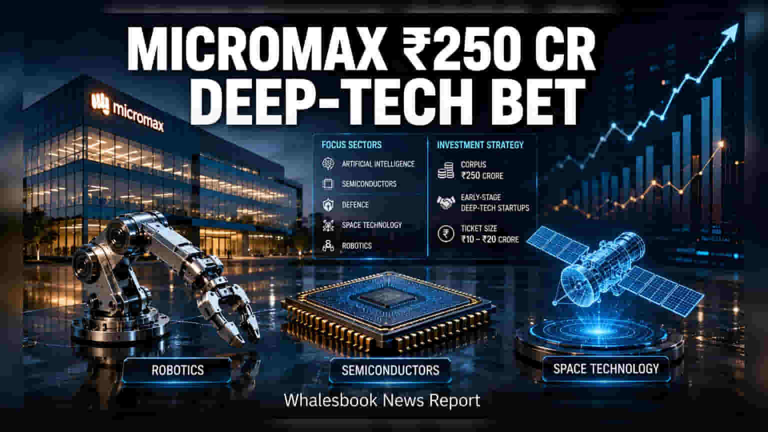 Micromax Informatics Launches ₹250 Crore Deep-Tech Fund