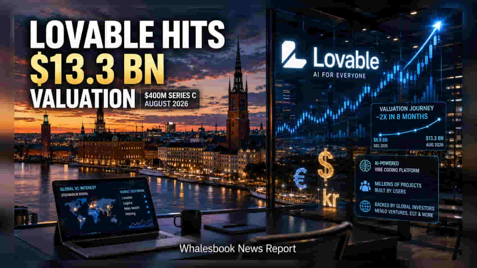 Stockholm AI Startup Lovable Hits $13.3 Billion: Important Note for Indian Investors