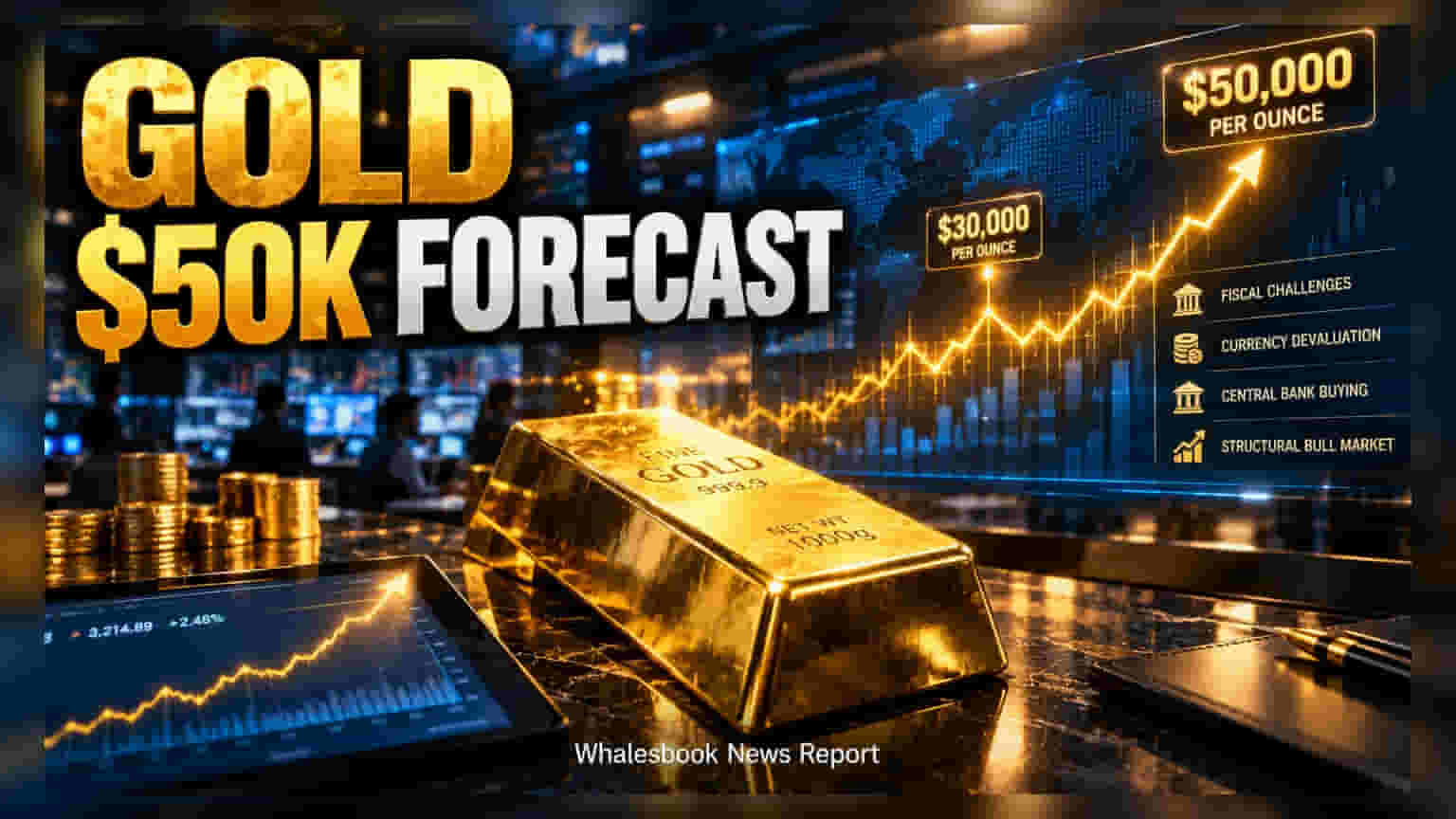 Thomas Kaplan Projects Gold Price Could Hit $50,000/Oz