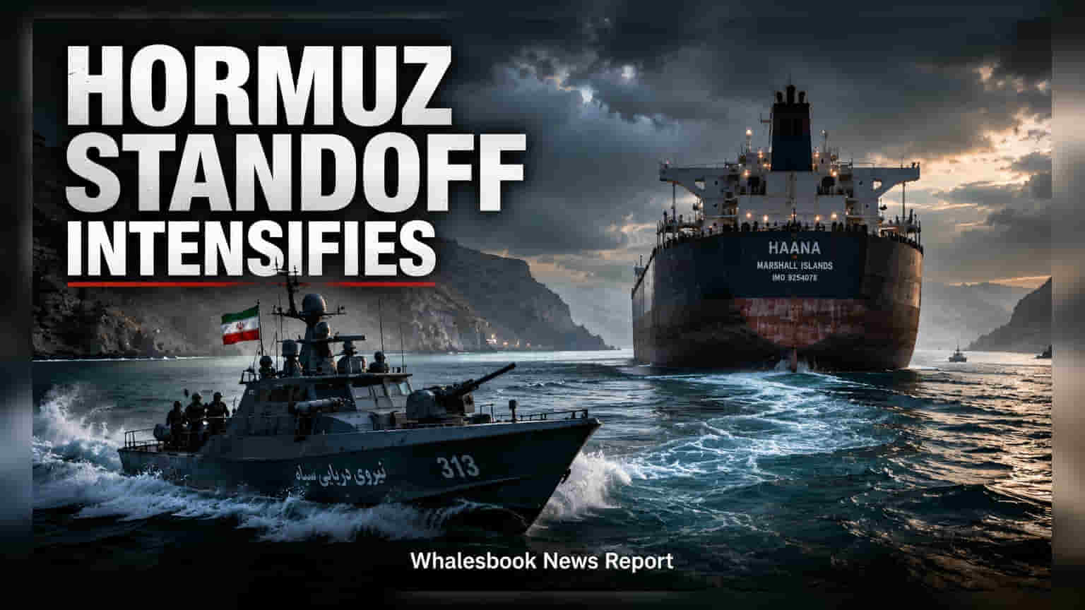 Strait of Hormuz 'ਚ ਤਣਾਅ: ਇਰਾਨੀ ਜੰਗੀ ਬੇੜੇ ਨੇ Oil Tanker HAANA ਨੂੰ ਦਿੱਤੀ ਚੇਤਾਵਨੀ