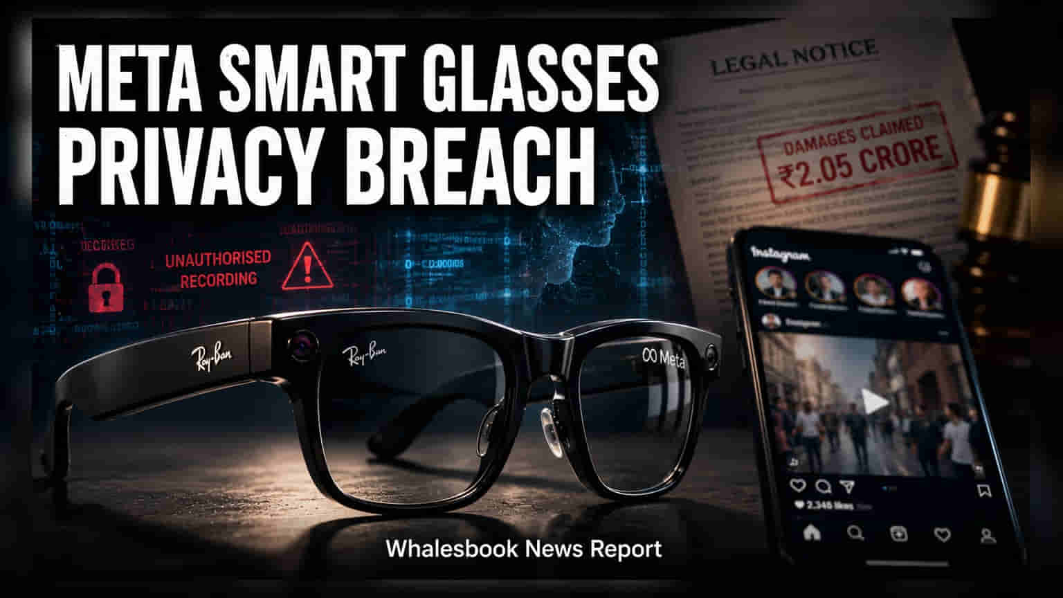 Meta Platforms: Ray-Ban స్మార్ట్ గ్లాసెస్ చిక్కుల్లో.. రూ. 2.05 కోట్ల లీగల్ నోటీసు