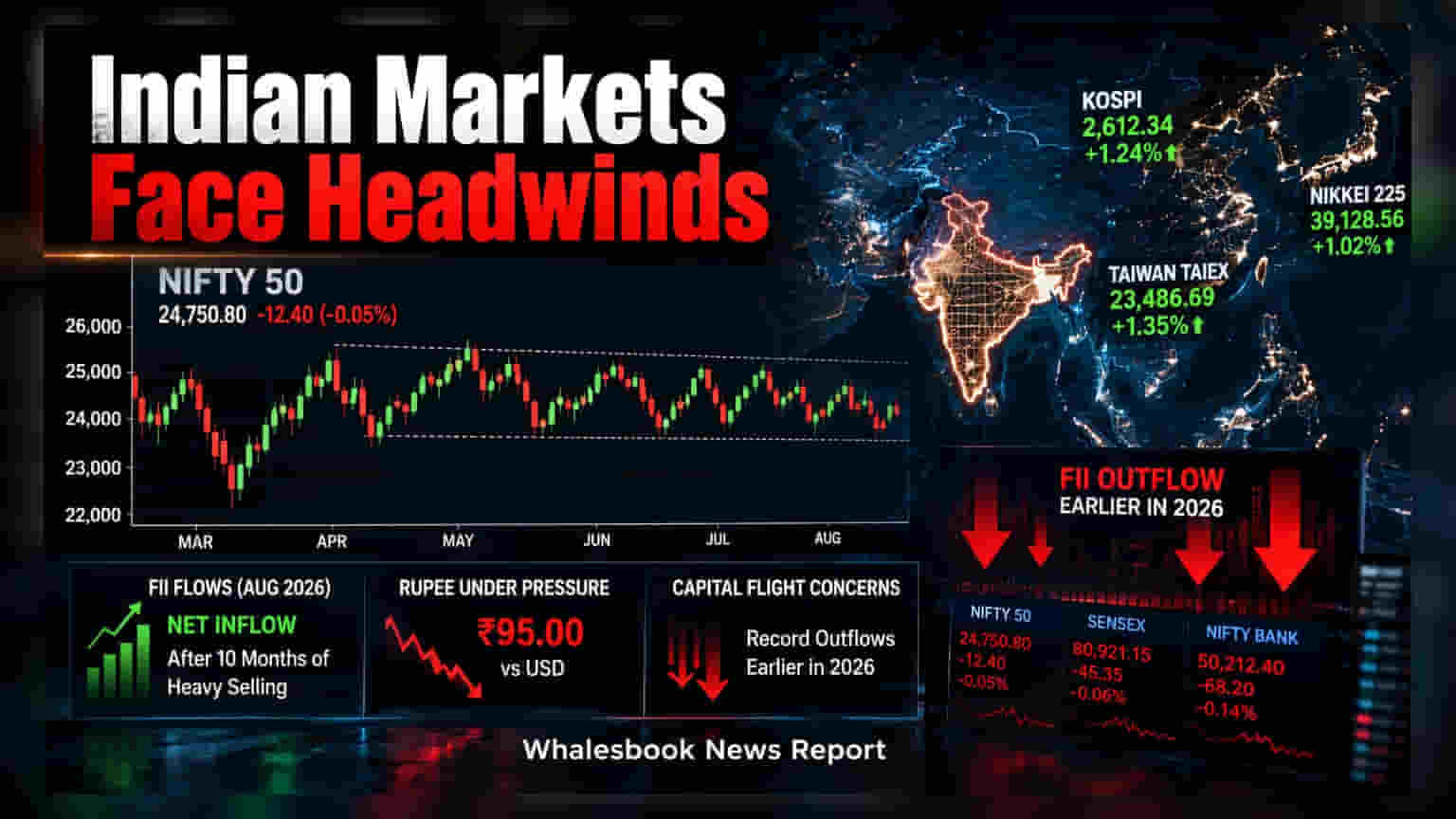 Indian Equities See Cautious FII Return After Months Of Outflow