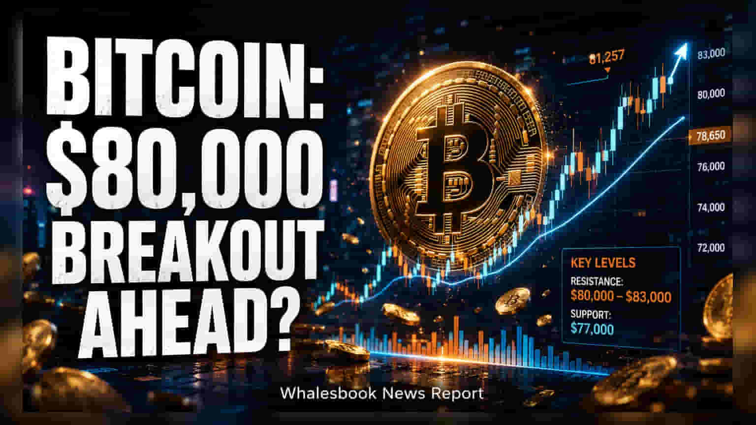 Bitcoin Pauses Near $80,000 as Macro Cues Loom