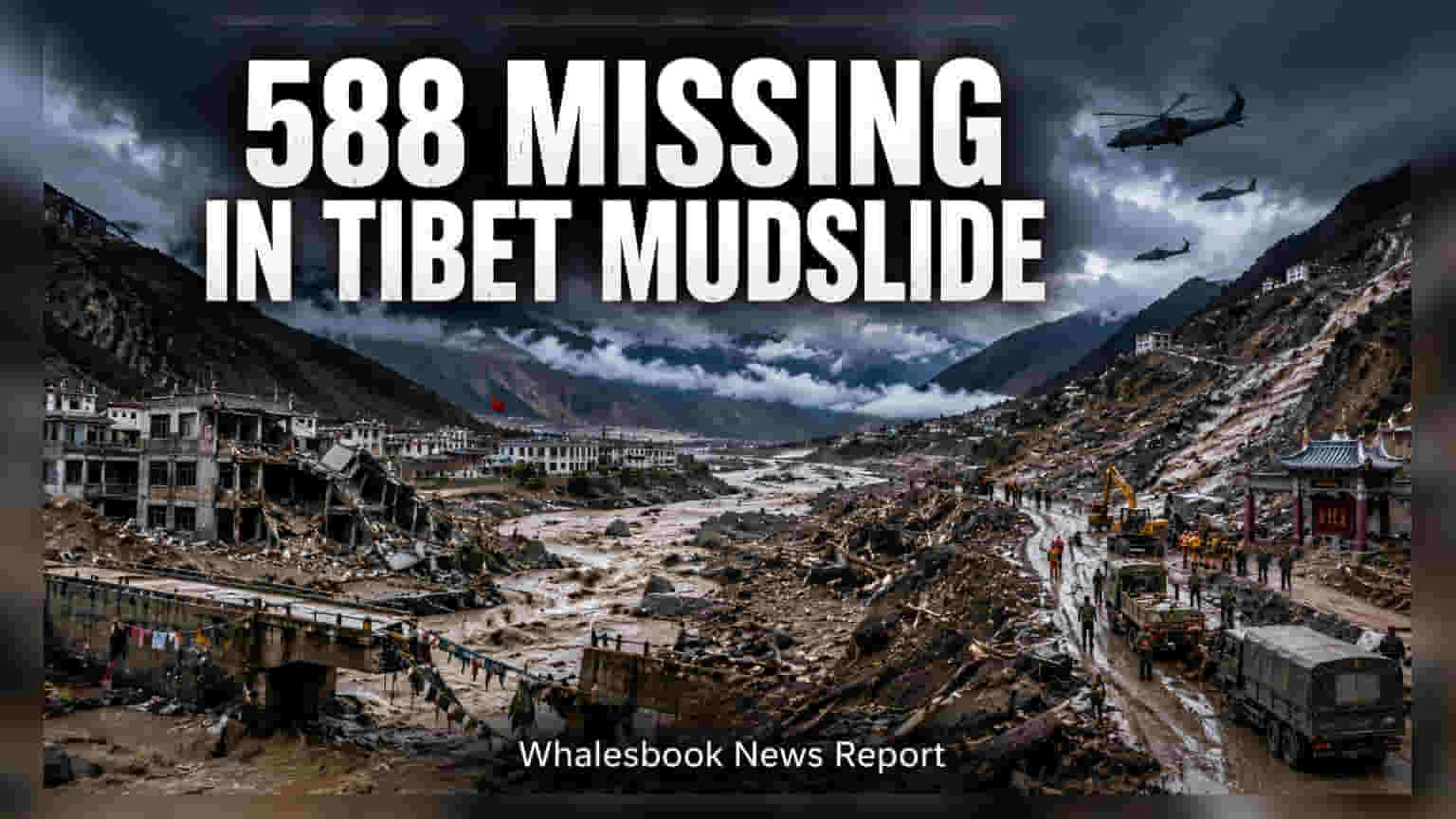 China-Nepal Border Mudslide: ग्लेशियर फटने से भीषण आपदा, 588 लोग लापता, व्यापार ठप