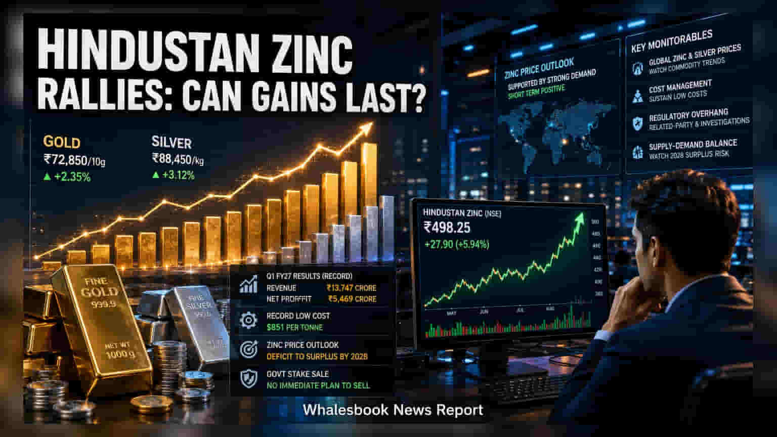 Hindustan Zinc Rises 6% on Jefferies Target Hike