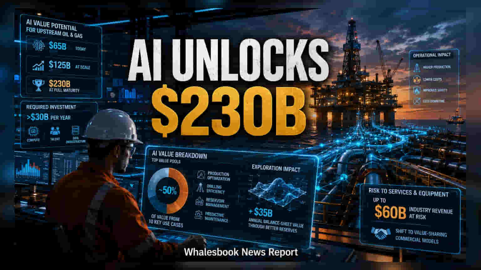 McKinsey Report: ऑईल आणि गॅस सेक्टरमध्ये AI चा धमाका, **$230 अब्ज** कमाईची संधी!