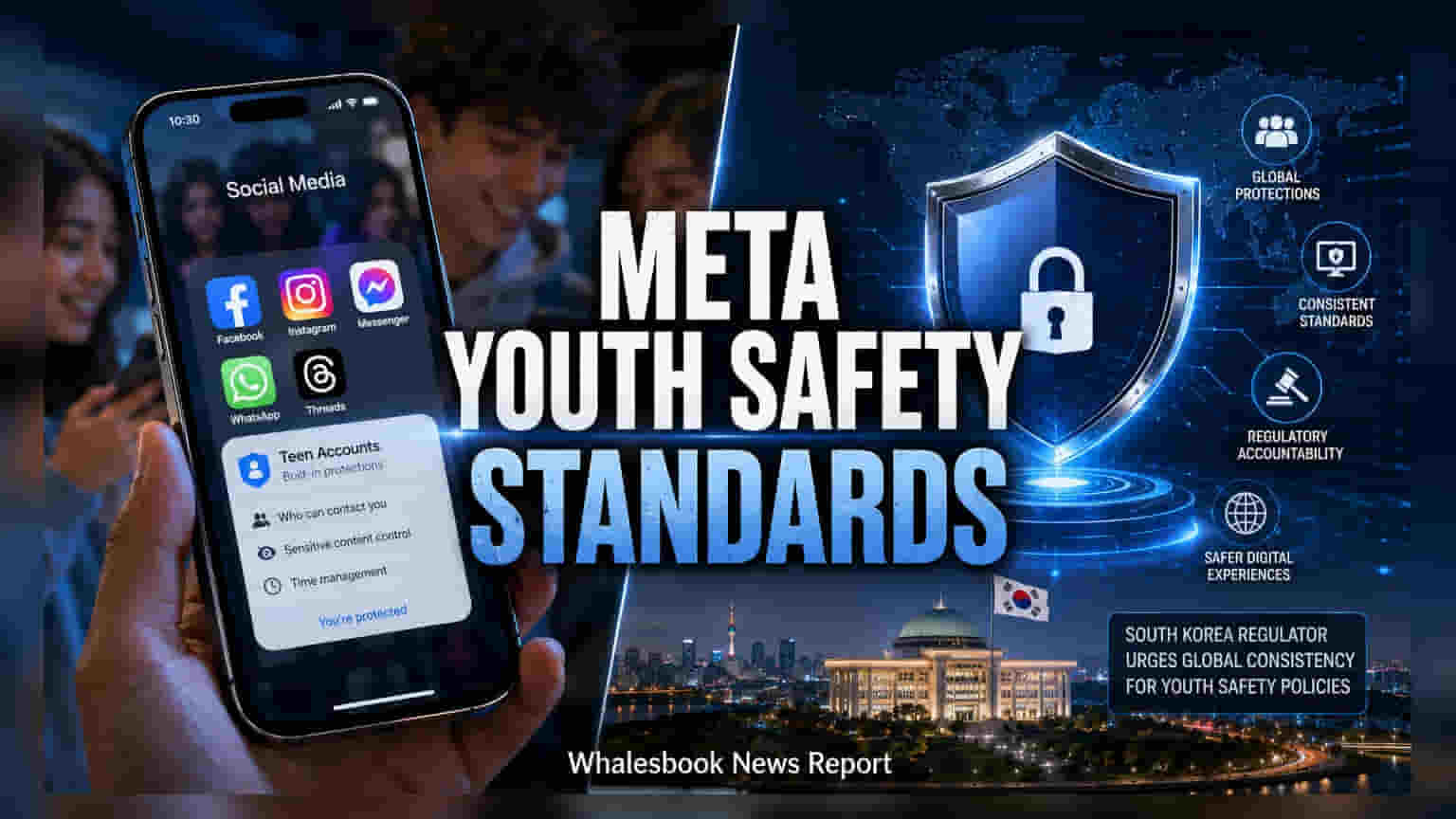 Meta પર દક્ષિણ કોરિયાનું દબાણ: યૂથ સેફ્ટી પોલિસી ગ્લોબલી લાગુ કરવા આદેશ