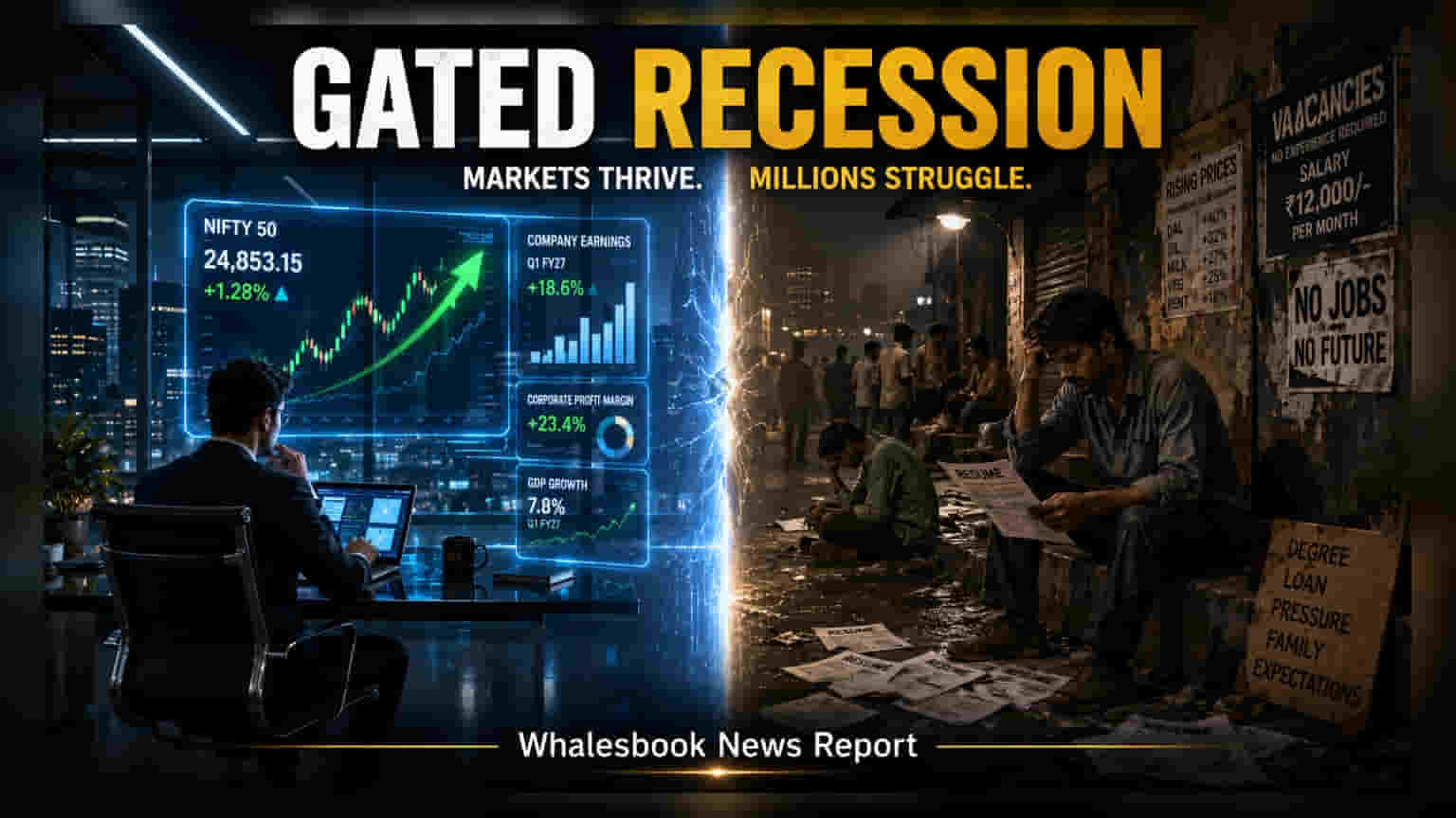India's Gated Recession: Why Aggregate Growth Masks Economic Pain