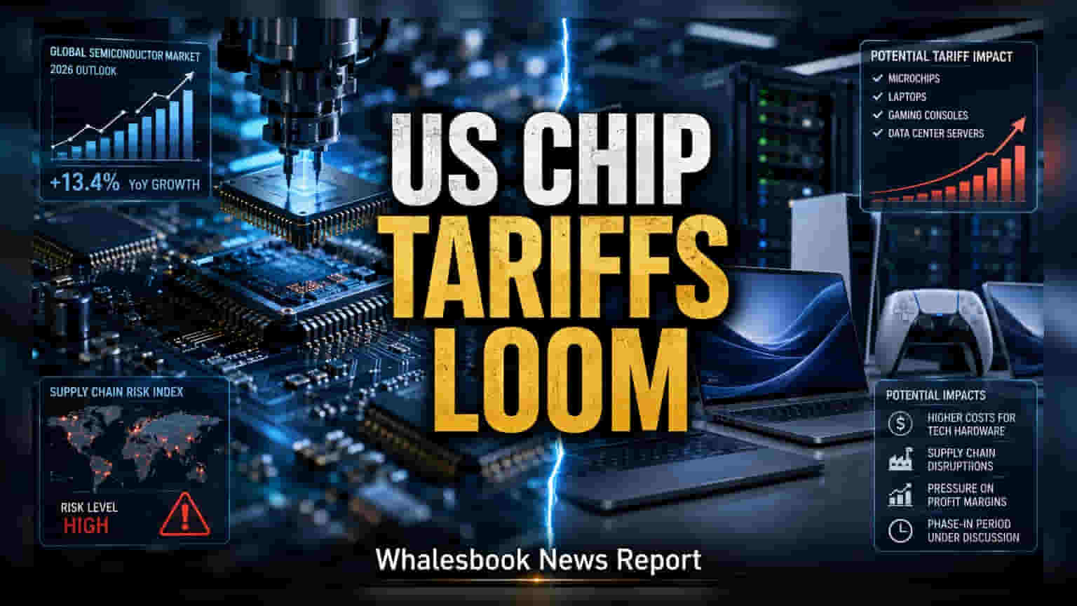 US Tech Tariffs: સેમિકન્ડક્ટર અને હાર્ડવેર પર નવા ટેક્સની તૈયારી, જાણો રોકાણકારો પર શું થશે અસર