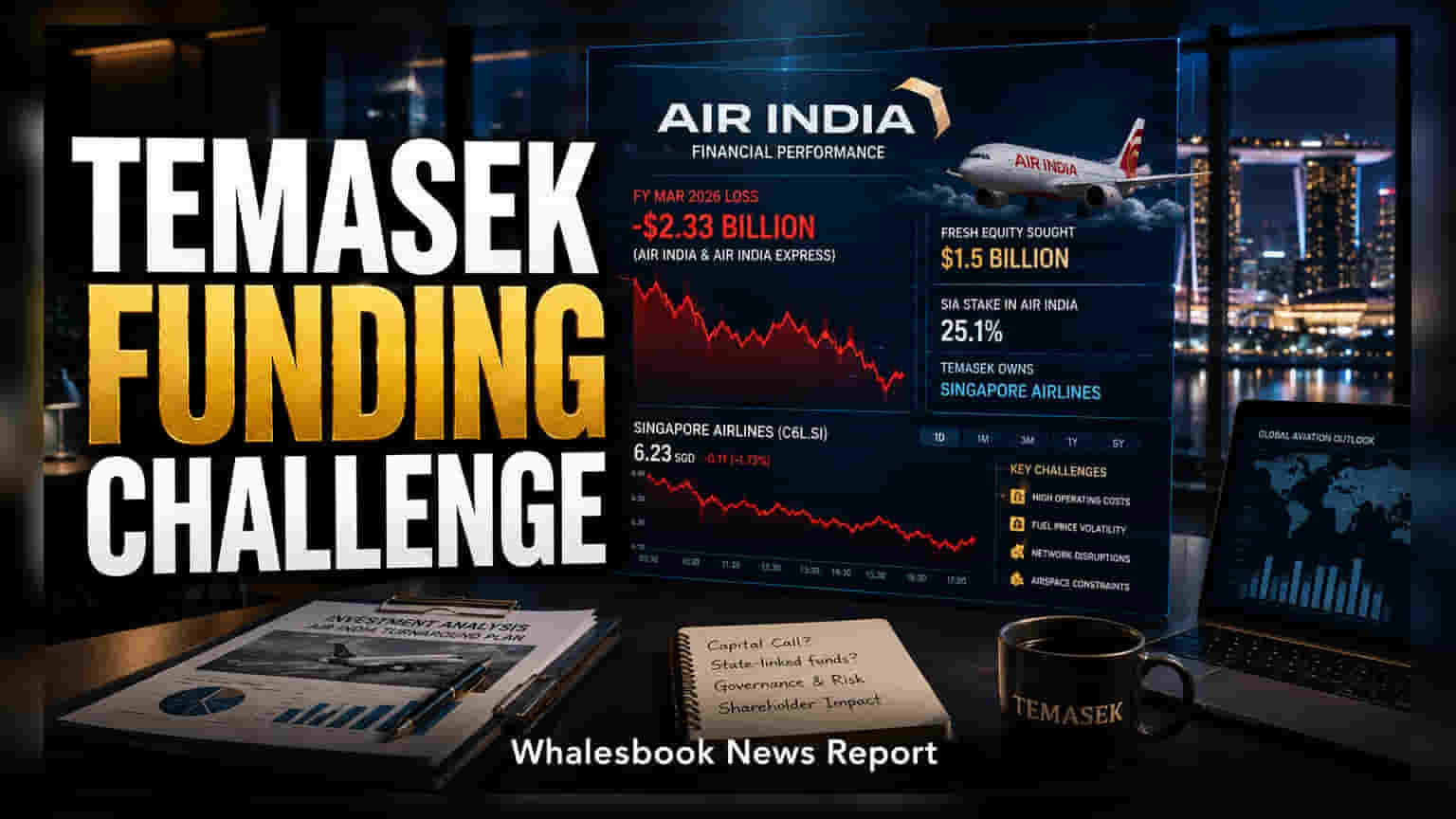 Singapore MP Questions SIA’s $1.5B Funding for Air India
