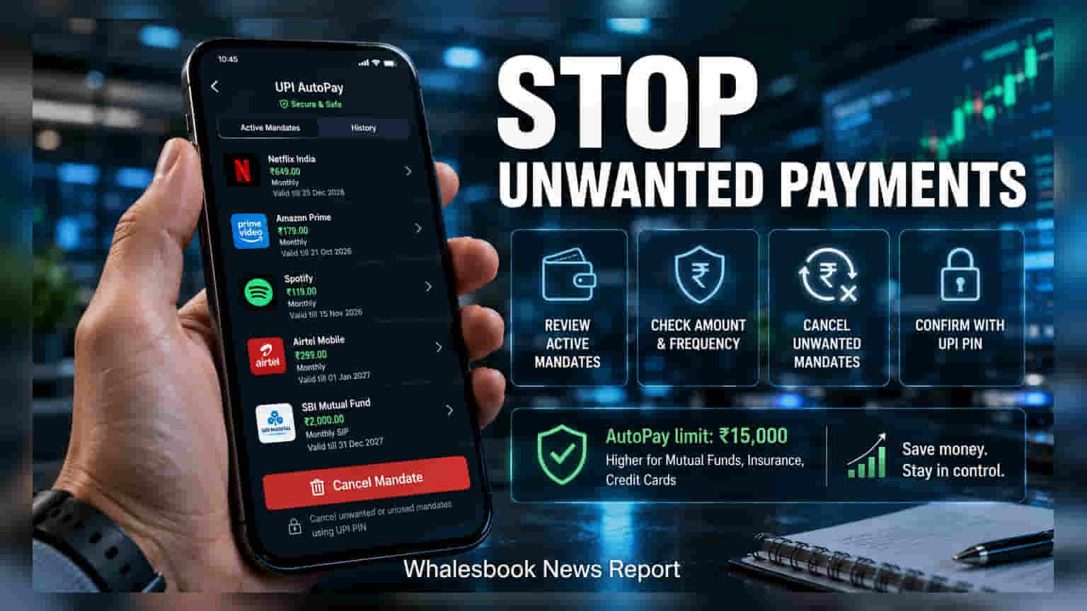 UPI AutoPay: Why Deleting Apps Won't Stop Recurring Payments