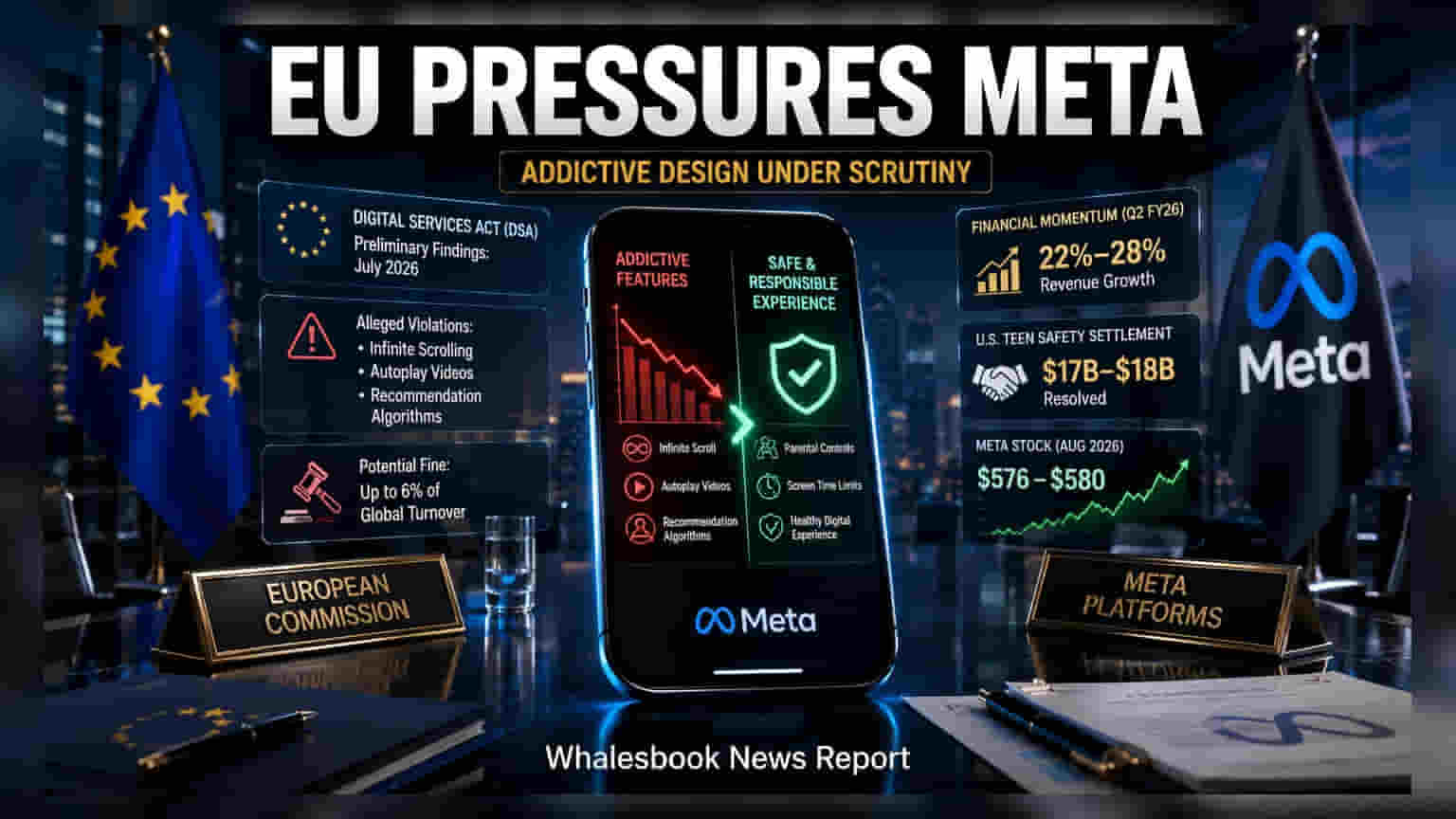EU Demands Meta Change Addictive App Features Under DSA