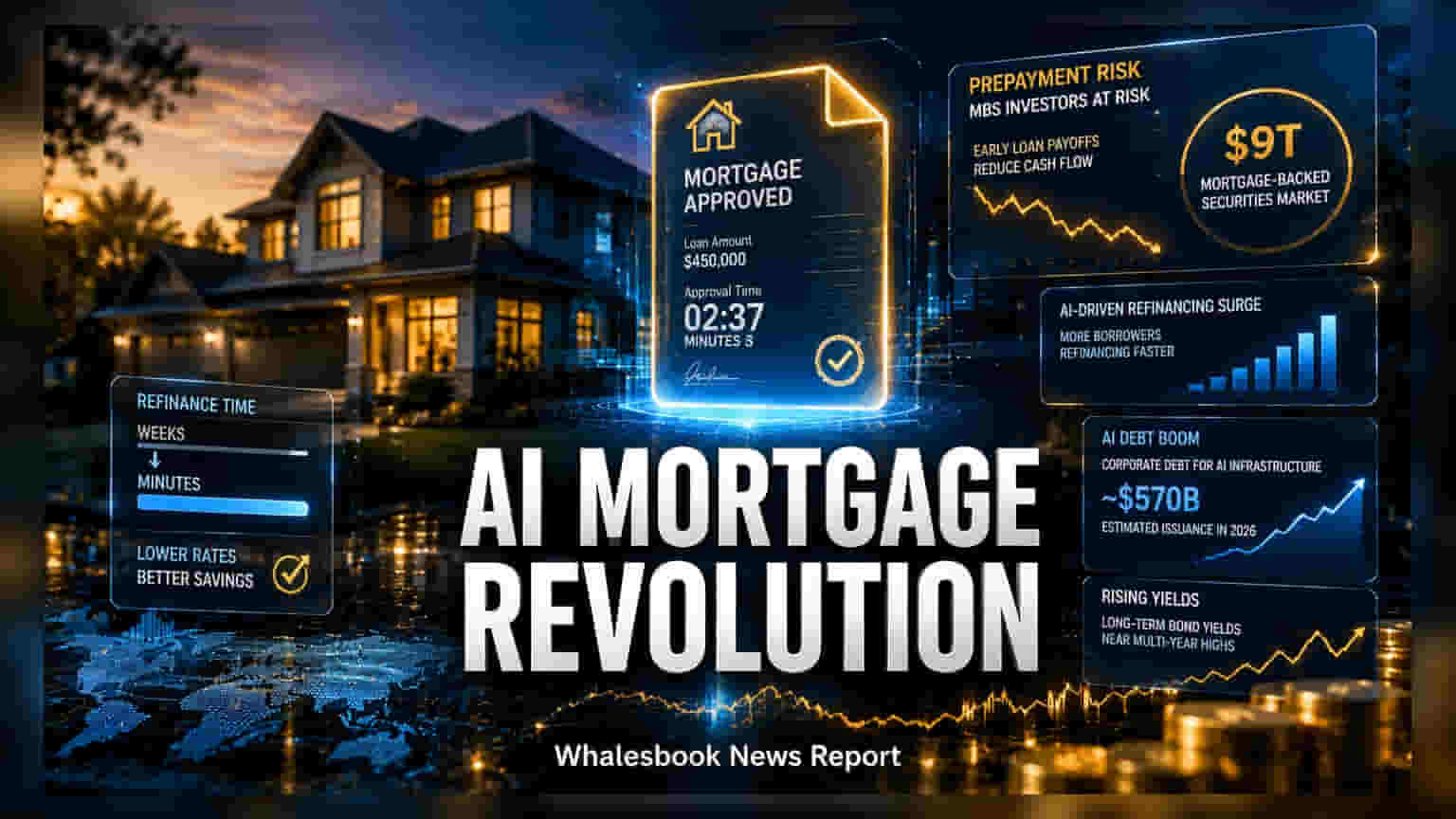 AI Mortgage Tech: ९ ट्रिलियन डॉलरच्या बाँड मार्केटवर एआयचे सावट