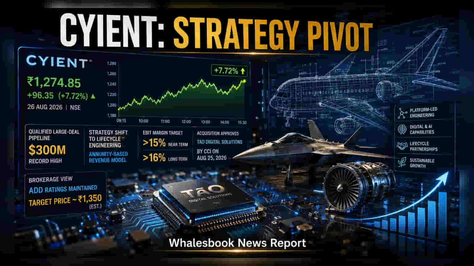 Cyient Pivots to Lifecycle Engineering; Shares Rise After Strategy Update