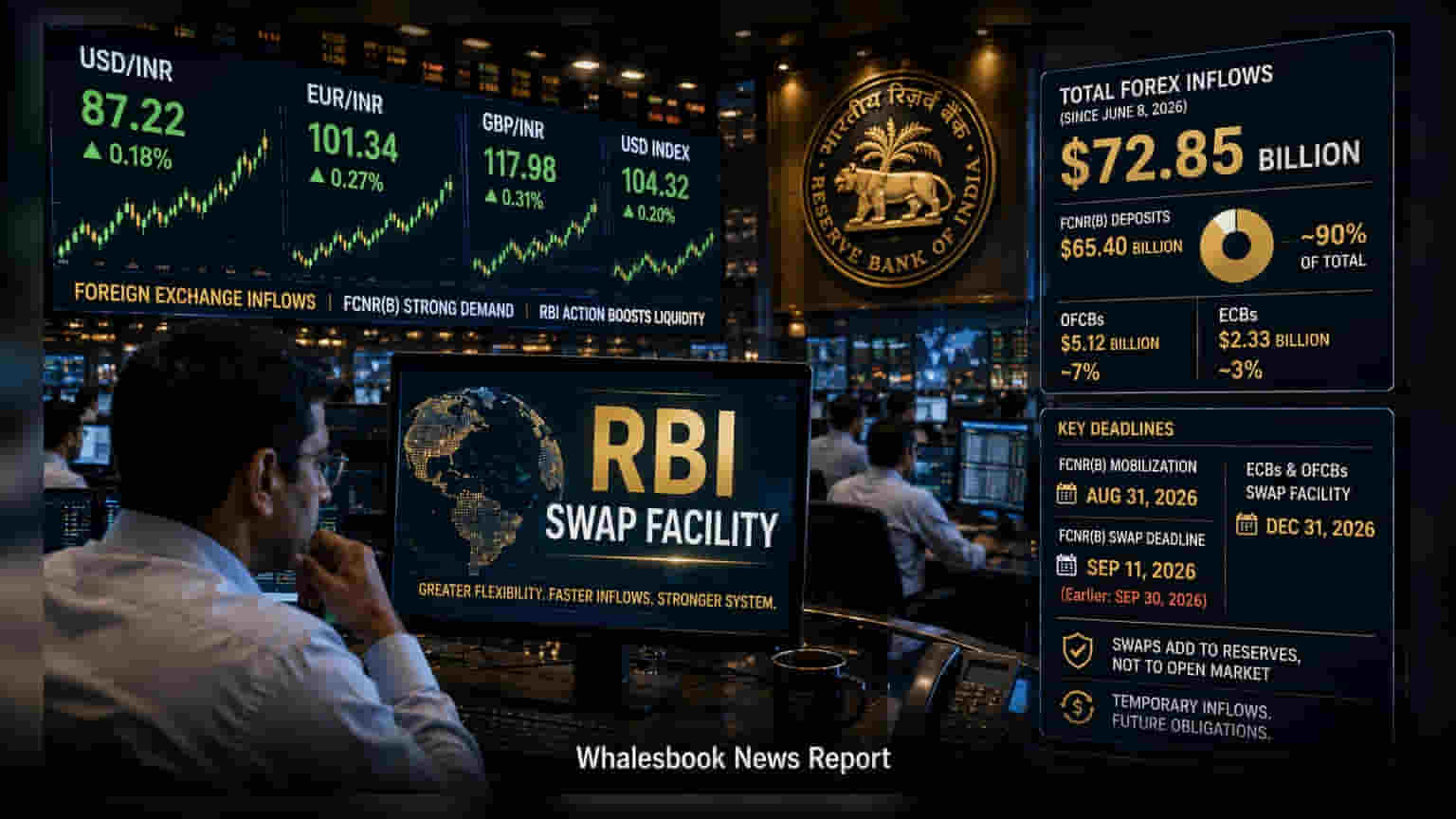 RBI નો મોટો નિર્ણય: $100 મિલિયનથી વધુના ડોલર સ્વેપ માટે નિયમો હળવા કર્યા