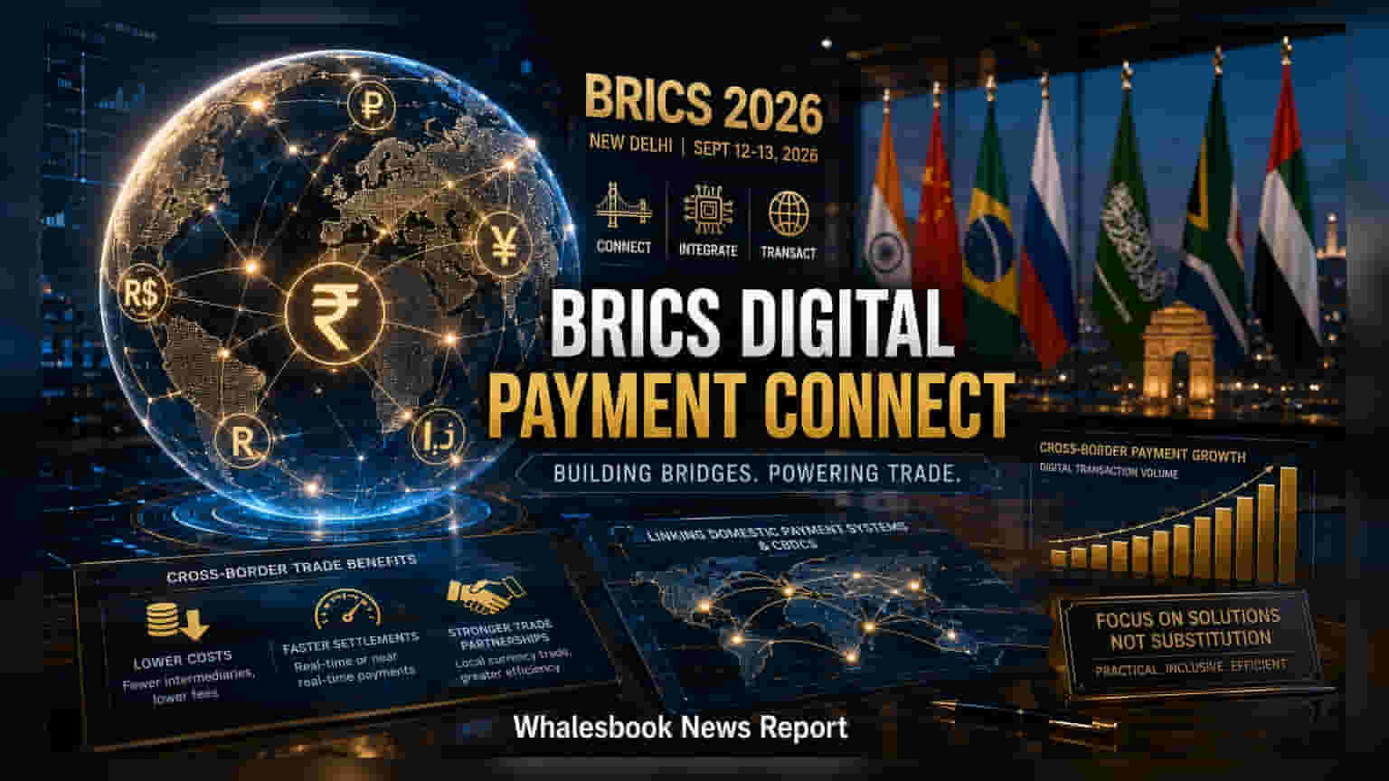 BRICS Delhi Summit 2026: पेमेंट सिस्टम एकत्र करण्यावर भर, व्यापार होणार अधिक सुलभ