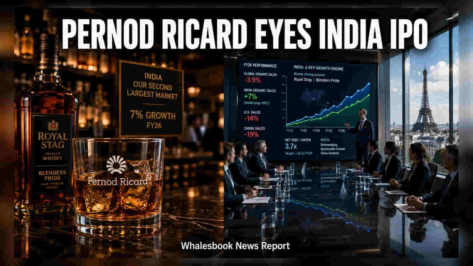 Pernod Ricard India IPO: ગ્લોબલ મંદી વચ્ચે ભારતમાં તેજી, Pernod Ricard લાવી શકે છે IPO