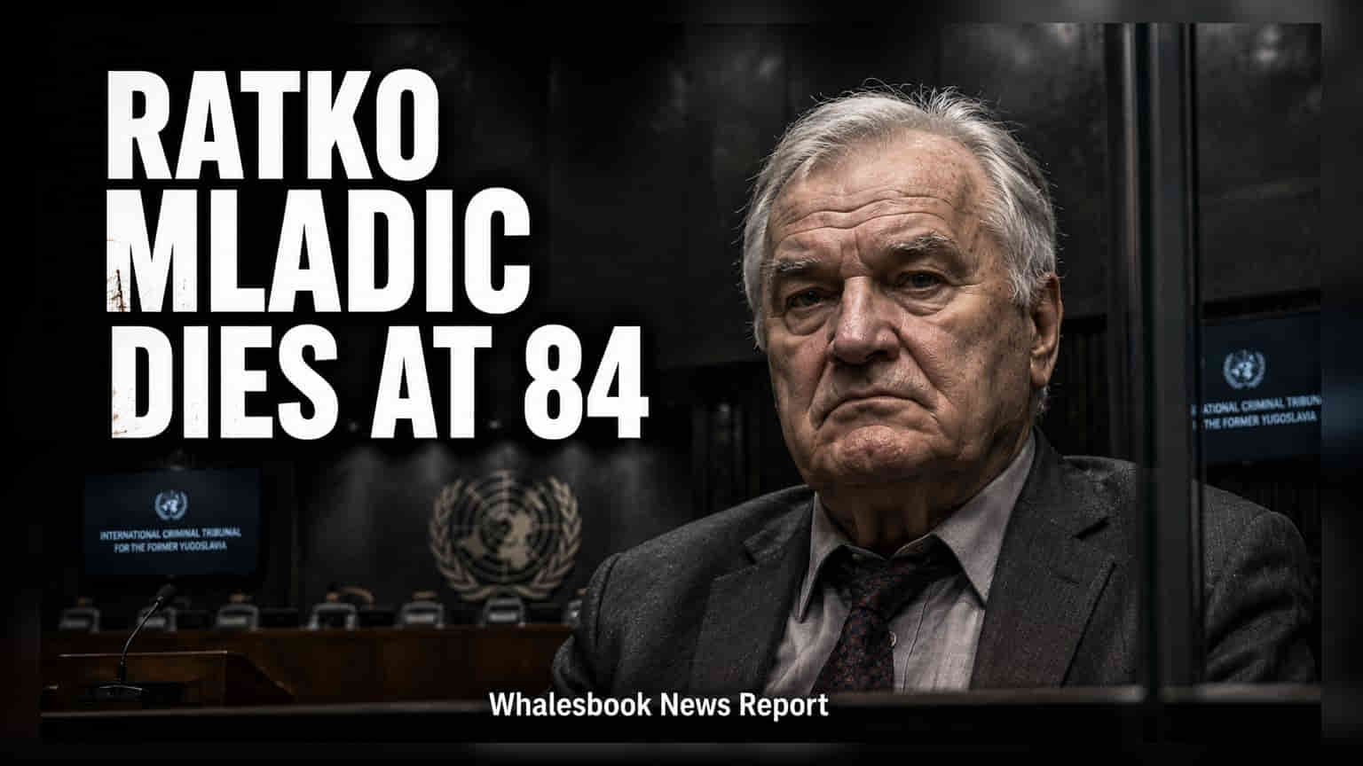 Ratko Mladić, 'Butcher of Bosnia', Dies in UN Custody at 84