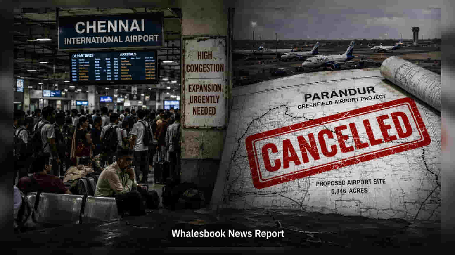 Parandur Airport Project: તમિલનાડુ સરકારનો મોટો નિર્ણય, વિરોધ બાદ Parandur એરપોર્ટ પ્રોજેક્ટ રદ