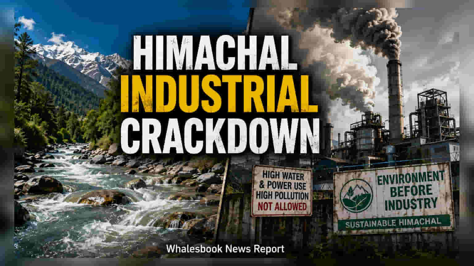 Himachal Pradesh Tightens Industrial Norms; Rejects High-Water Projects