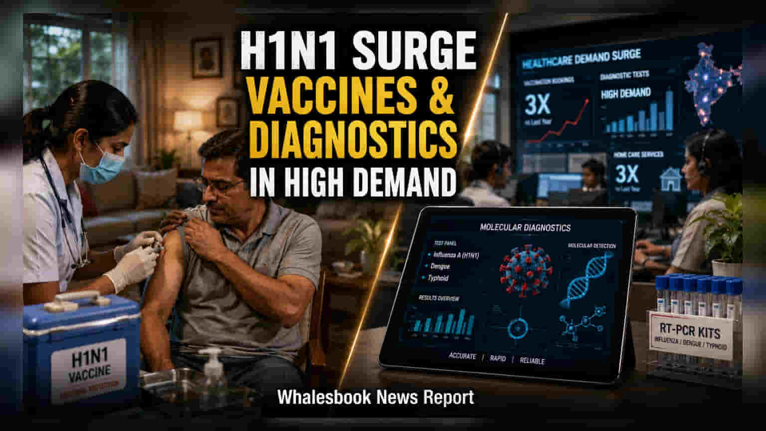 H1N1 Surge Fuels 3x Spike in India’s Flu Vaccine Demand